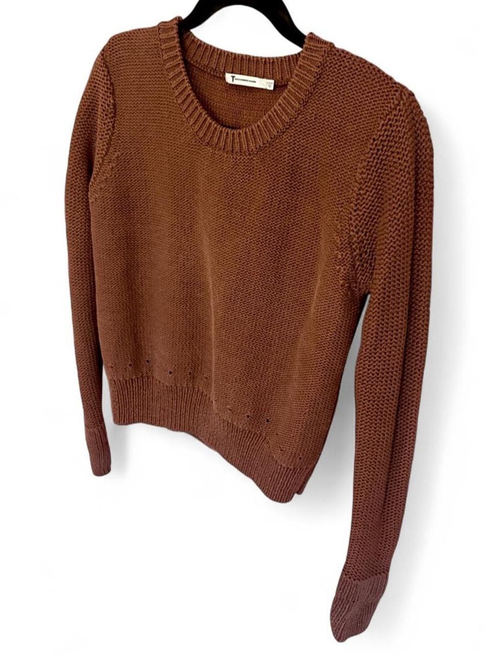 T Alexander Wang dark brown sweater